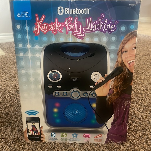 iLive Karaoke System with Bluetooth Technology like new; opened box. - Picture 3 of 13